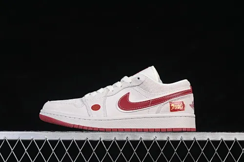 All categories Air Jordan Jordan series basketball shoes Air Jordan 1 Low High-end customized low-top sneakers Air Jordan 1 Low AJ1 Joe 1 Year of the Horse limited edition Immediate success High-end customized low-top retro basketball shoes SM6668-513